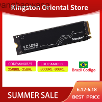 ราคา Kingston SSD M2 KC3000 NVMe 512Gb 1TB 2Tb 4เทราไบต์ SSD SSD M 2 2280 PCIe 4 0 SSD ดิสก์โซลิดสเตทไดรฟ์ภายในสำหรับโน็คบุคตั้งโต๊ะ Wangbaowang (20249942454)