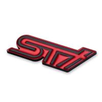 ราคา Hardingsun ตรารถยนต์สติกเกอร์ติดกระจังหน้าโลโก้ STI โลหะ3D ใหม่สำหรับอุปกรณ์เสริมของ SUBARU มรดกป่าไม้ Outback Impreza STI (19283605342)