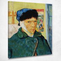 ราคา Art reproduction Self Portrait with Bandaged Ear Van Gogh Vincent vvg47 รูปติดผนัง ภาพที่มีชื่อเสียง ภาพพิมพ์รายละเอียดคมชัดเทียบเท่าพิพิธภัณฑ์ชั้นนำ ภาพผ้าใบขึงเฟรมไม้แท้ พร้อมแขวน ผลิตในประเทศไทย งา