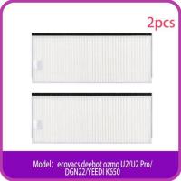 ราคา Hepa filter for Ecovacs deebot ozmo U2 U2 Pro DGN22 YEEDI K650 Mop Robot Vacuum Cleaner accessories (20210105723)