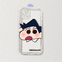 ราคา เคสโทรศัพท์สำหรับ A78 A58 OPPO A98 5G A17 A3S A5S A12S A11K A5 A12E F7 F5 A37 Reno 8T 4G 2F ปลอกใสนิ่มนิ่มลายนางฟ้าหมุนได้เครยอนชินจังน้ำมูกช้างขนาดเล็กญี่ปุ่นกันกระแทกซิลิโคนรูปสี่เหลี่ยม TPU อะนิเมะ