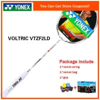ราคา Free String and Grip YONEX Badminton Racket VOLTRIC VTZF2 Single Racket Carbon Fiber Badminton Racket Free shipping (19717526678)