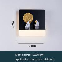 ราคา โคมไฟติดผนังนักบินอวกาศ โคมไฟผนังหัวเตียง Led นอร์ดิก โมเดิร์น เหมาะสำหรับ ตกแต่งห้องนั่งเล่น ห้องนอน ห้องเด็ก (20908666452)