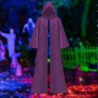 ราคา Baoblaze Halloween Hooded Cloak Fancy Dress Devil Outfit Medieval Cowl Robe for Club Punk Party Fancy Dress Party Carnival Performance (20805229779)