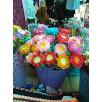 ราคา ไม้เสียบธนบัตร 10ไม้ ดอกบัวบาน (510240806)