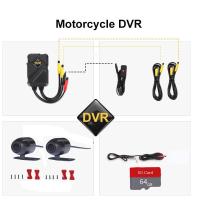 ราคา กล้องติดรถมอเตอร์ไซด์ DVR กันน้ำติดรถมอเตอร์ไซด์กล่องการมองเห็นได้ในเวลากลางคืนสีดำ DVR อุปกรณ์บันทึกวิดีโอกล้องด้านหน้าและด้านหลัง (21170747512)