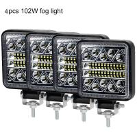 ราคา Nlpearl ไฟ LED สำหรับรถยนต์4 102W ไฟสปอร์ตไลท์ LED ติดทางวิบากไฟ12V 24V ไฟตัดหมอกสำหรับขับรถ4x4 ATV SUV (21170053960)