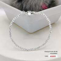 ราคา กำไลเงินแท้ 92 5 Italy MS0001 (20410101913)