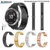 ราคา Aotelayer 20มิลลิเมตร22มิลลิเมตร26มิลลิเมตรสแตนเลสที่เป็นของแข็งด่วนที่วางจำหน่ายสายนาฬิกาข้อมือง่ายเหมาะสำหรับ G Armin Fenix 7 7วินาที7X 6 6X Pro 5 5X สำหรับผู้เบิกทาง935 945 S Mart W Atch (163049968