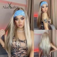 ราคา ALAN EATON ยาวตรงสีน้ำตาลสีบลอนด์สังเคราะห์ที่คาดผมสำหรับผู้หญิงผิวดำวิกผมสีทองทุกวันใช้คอสเพลย์ทนความร้อน (19922117989)