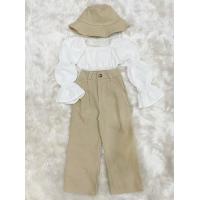 ราคา ชุดเซตแฟชั่นเด็กผู้หญิงเสื้อญาญ่า กางเกงวินเทจ (17334289386)