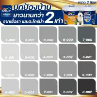 ราคา Dulux สีเทา อัลติม่า อีซี่แคร์พลัส กึ่งเงา ขนาด 3ลิตร สีทาบ้าน สีน้ำ สีทาภายนอก ภายใน เกรด 15 ปี ICI (15816738209)