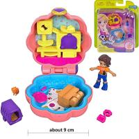 ราคา Original Mat Polly Pocket Girls House Dolls Big Million World Treasure Box Luxury Car Travel Suit Girls Toys Big Pocket World (13022353969)