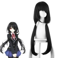 ราคา Anime Date A Live Cosplay Wig Kurumi Tokisaki Cosplay Heat Resistant Synthetic Wig Halloween Carnival Party Women Cosplay Wigs (13233242077)