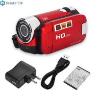 ราคา กล้องวีดีโอกล้องบันทึก DV ดิจิตอล1080P Full Hd 16MP หน้าจอหมุนได้270องศา16x การซูมดิจิตอลตอนกลางคืน (17366747545)