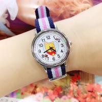 ราคา 2ชิ้นนาฬิกาควอทซ์การ์ตูนเด็ก Pooh ใหม่เข็มขัดถักนาฬิกาข้อมือนักเรียนผ้าใบไนลอนเด็กชายและเด็กหญิงนาฬิกาควอตซ์0000 (18407717251)