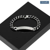 ราคา สร้อยข้อมือสแตนเลส แบบแป้น หน้ากว้าง 9 มิล สร้อยข้อมือ สร้อยข้อมือคู่ เลสข้อมือ สร้อยข้อมือเลส ข้อมือสแตนเลส สร้อยข้อมือชาย สร้อยข้อผู้หญิง กำไลข้อมือ รุ่น LM009 (460493687)