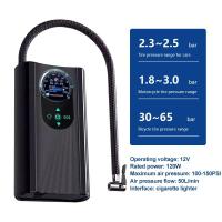 ราคา Electric Air Compressor Portable High Precision Air Pump Quick Inflating Car Tire Inflator Bicycle Pump for Motorbike Auto (20698769776)