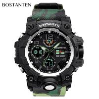 ราคา LIJ979 Bostanten บุรุษนาฬิกาในการขายนาฬิกากันน้ำสำหรับผู้ชาย bostanten เดิมนาฬิกาล่าสุดดิจิตอลกีฬา Wristwatch 2052K (8866958733)
