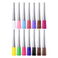 ราคา Liquid Liner Smudge Proof Eyeliner 14 Colorful Liquid Eyeliner Set Matte Colored Eyeliners Pen Waterproof Smudge proof Pigmented Liners Eye Makeup Gift Kit stunning (20695066585)