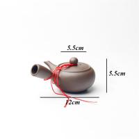 ราคา Japanese Style Purple Clay Handmade Tea Pot Chinese Tea Set Creative Office Kung Fu Kettle Ceramic Side Handle Filter Teapot (20438634196)