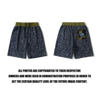 ราคา BAPE กางเกงขาสั้นผู้ชายกางเกงผู้ชายผ้าแจ็คการ์ดลายพรางชายกางเกงขาสั้นลายพราง M 3XL (19777993782)