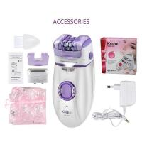 ราคา Kemei KM 2668 KM2668 เครื่องกำจัดขน 2 in 1 โกน ถอน ในเครื่องเดียว Garena8 เครื่องกำจัดขนไฟฟ้า ไร้สาย ชาร์จไฟในตัว ปรับความแรงได้2ระดับ หัวสามารถขยับได (20534397202)
