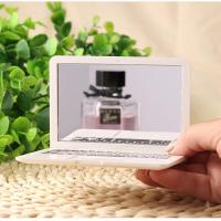 ราคา Hot Sale High Quality Mini Makeup Mirror Notebook Macbook Silver White Cosmetic Mirror New Design Portable Makeup Mirror Compact Mirror (19638759026)