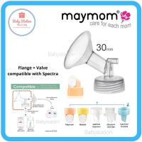 ราคา กรวยปั๊มนม Maymom คอกว้าง ใช้กับ spectra มาลิช ยูฮา อื่นๆ (17296431707)