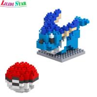 ราคา LS ready Stock LegoING Pokemon Pikachu Series Minifigures Building Blocks ของเล่นสำหรับแฟนเด็กของขวัญวันเกิด1 cod (16545154299)