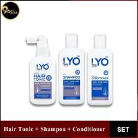 ราคา LYO แท้ Hair Tonic Shampoo Conditioner ไลโอ ผลิตภัณฑ์ของคุณหนุ่ม กรรชัย (12570488509)