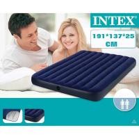 ราคา INTEXแท้ ที่นอนเป่าลม INTEX Classic Downy Airbed ที่นอน ที่นอนปิคนิค เบาะรองนอน เบาะลม ที่นอน 2 5 3 5 4 5 5 ฟุต ที่นอนสูบลม (20112655272)