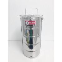 ราคา zebra ปิ่นโต 18 ซม 5 ชั้น ตราหัวม้าลาย (7370763506)