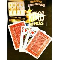 ราคา ไพ่นักมายากล kเปลี่ยนสีดำ สีแดง เปลี่ยนเป็นA 4 CARD TRICK COLOUR CHANGING สินค้ามายากลควรศึกษาทำความเข้าใจก่อนตัดสินใจซื้อ มายากลทำสิ่งที่เป็นไปไม่ได้ให้เป็นไปได้ (21282993751)