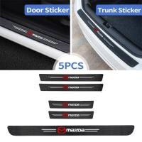 ราคา สำหรับมาสด้ารถคาร์บอนไฟเบอร์สติ๊กเกอร์แปะประตูป้องกันธรณีประตูรถยนต์สติกเกอร์แถบยาว Mazda 2 3 CX5 CX30 CX8 CX3 Mazda2 6 5 Bl Gh Gp (19159240843)