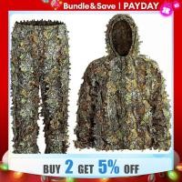 ราคา Ghillie ชุดสูท3D สำหรับผู้ชายและผู้หญิง ชุดทหาร Bionic อำพรางชุดนายพราน CS ชุดยิงยุทธวิธี (21171198195)