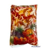ราคา ฟรุตสลัดเส้นผลไม้รวม1000กรัมอร่อย (19202187161)