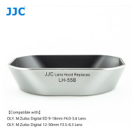 ราคา JJC เลนส์ฮูดใช้ได้กับ Oly M Zuiko Digital ED 9 18มม F4 0 5 6เลนส์ Oly M Zuiko Digital เลนส์ F3 5 6 3 12 50มม แทนที่เลนส์ฮูด LH 55B Olympus (20621810139)