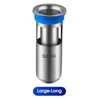 ราคา FreeShip ส่งด่วนจากไทย ดักกลิ่นท่อน้ำทิ้งสแตนเลส304 ตะแกรงดักกลิ่นห้องน้ำ กระบอกกันกลิ่น กันแมลง ท่อกันกลิ่น ดับกลิ่นท่อระบายน้ำ (20846320121)