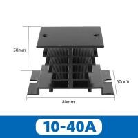 ราคา SSR 40DA SSR 25DA 10DA โซลิดสเตตรีเลย์ DC เป็น AC 4 32VDC อินพุต24 480VAC เอาท์พุทโซลิดสเตตรีเลย์อุตสาหกรรมเดี่ยวสีดำ SSR (20404033075)