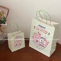 ราคา ถุงกระดาษหูหิ้ว ถุงกระดาษน่ารัก ถุงกระดาษ ถุงของขวัญ ถุงใส่ของ ถุงกระดาษน่ารัก กระต่ายน่ารัก พร้อมส่ง (21086412796)