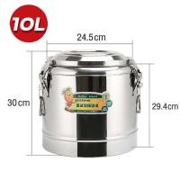 ราคา ข้อเสนอพิเศษ คุมอุณหภูมิยาวนาน ถังชา 24ชม ถังน้ำสแตนเลส เก็บความร้อน เย็น ถังสแตนเลส ถังใส่น้ำแข็ง ถังใส่น้ำเย็น ถังเก็บอุณหภูมิ ถังสแตนเลส (18984761767)