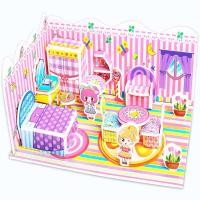 ราคา บ้านกระดาษ บ้านกระดาษของเล่น จิ๊กซอว์โมเดล จิ๊กซอว์โมเดลบ้าน จิ๊กซอว์ 3มิติ บ้านกระดาษระบายสี บ้านตุ๊กตา ของเล่นบ้าน (21101943956)