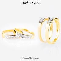 ราคา Madam Chix Diamond MR006 แหวนแถว เพชรแท้ 4 ตัง 99 SI2 ทองแท้ 18k มาตรฐานสากล มี2สี พร้อมจัดส่ง (21279168470)