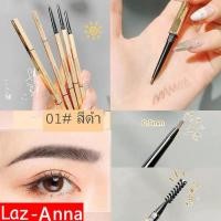 ราคา พร้อมส่ง ใหม่ ของแท้ ดินสอเขียนคิ้ว Eyebrow pencil ดินสอเขียนคิ้ว กันน้ำ ติดทนนาน (12450382999)