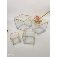 ราคา DT23 95 ถ้วยแก้วใสสี่เหลี่ยมขอบทอง (19385723026)
