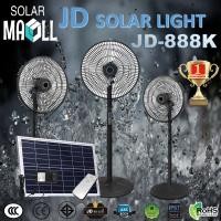 ราคา JD solar fan พัดลมโซล่าเซล พัดลมอัจฉริยะ โซล่าเซลล์ พัดลม 14นิ้ว 18 นิ้ว พร้อมแผงโซล่าเซลส์ พัดลมไฟฟ้า พัดลมตั้งพื้น พัดลมตั้งโต๊ะ JD (20572012549)