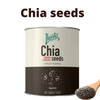 ราคา Chia seed Organic เมล็ดเชีย เมล็ดเจีย คัดเกรดคุณภาพ ตรา llamito ขนาด 250 กรัม (19987197807)