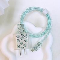 ราคา HIPHI กันสายชาร์จหัก เคสป้องกันสายข้อมูล เคสสายชาร์จ สายพันสายชาร์จ ชุดถนอมสายชาร์จลายการ์ตูนน่ารัก เคสTPUหัวชาร์จ USB สําหรับ iPhone 12 13 14 20W (20996913379)