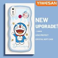 ราคา YIWESAN เคสสำหรับ Realme 3 Pro เคส3i Realme ลายการ์ตูนน่ารักโดราเอม่อนโบกสีสันสดใสน่ารักขอบกันกระแทกแบบใสนุ่มเคสมือถือโปร่งใสลายกล้องถ่ายรูปสร้างสรรค์เรียบง่ายฝาครอบป้องกันซิลิโคน (17510014886)